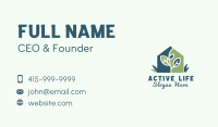 Garden Greenhouse Landscaping Business Card Design