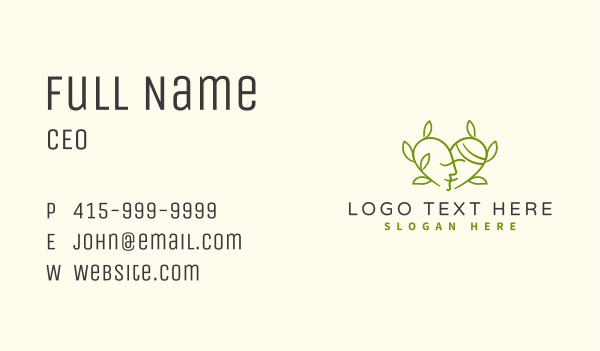 Couple Family Therapy Business Card Design Image Preview