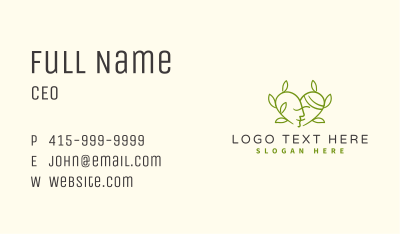 Couple Family Therapy Business Card Image Preview