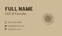 Wood Crafting Company Business Card Image Preview