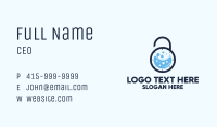 Time Lock Washing  Business Card Image Preview