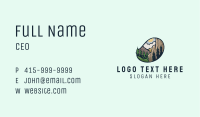 Outdoor Mountaineering Badge Business Card Image Preview