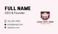 Ancient Column Banner Business Card Image Preview
