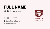 Ancient Column Banner Business Card Image Preview