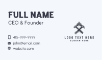 Rustic Hammer Tool Business Card Image Preview