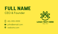 Eco Friendly Residence Business Card Design