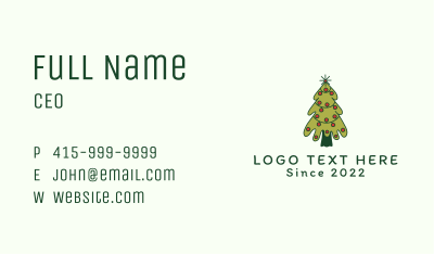 Home Decor Tree Business Card