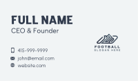House Roofing Real Estate Business Card Design