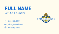 Academy Torch University Business Card Design