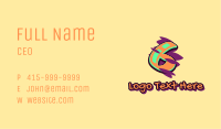 Graffiti Art Number 6 Business Card Image Preview