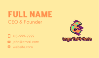 Graffiti Art Number 6 Business Card Image Preview