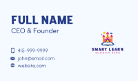 Book Daycare Kindergarten Business Card Image Preview