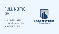 Blue Shield Building Business Card Image Preview