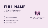 Fun Dance Community Business Card Design