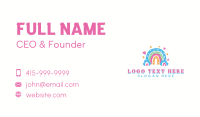 Rainbow Nursery Daycare Business Card Preview