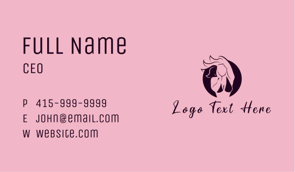 Bikini Woman Lingerie Business Card Design Image Preview