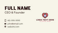 Tooth Heart Dentistry Business Card Image Preview