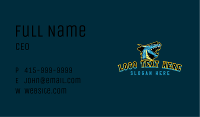 Mythical Dragon Creature Business Card Image Preview