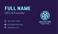 Blue Cinema Tech  Business Card Image Preview