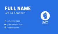 Bird Spray Paint Business Card Image Preview
