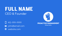 Bird Spray Paint Business Card Image Preview