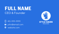 Bird Spray Paint Business Card Image Preview