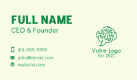 Brain Leaf Chat Business Card Image Preview