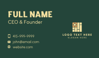 Tile Floor Floorboard Business Card Design