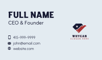 American Eagle Veteran Business Card Design