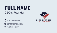 American Eagle Veteran Business Card Preview