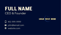 Cosmic Moon Wordmark Business Card Image Preview