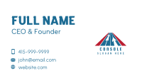 Aviation Airline Triangle Business Card Image Preview