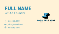 Professional Tech Company Letter I Business Card Image Preview