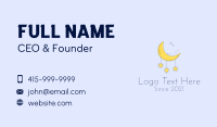 Baby Stars Moon  Business Card Image Preview