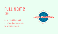 Classic Retro Sunburst  Business Card Image Preview