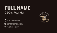 Quill Pen Paper Scroll Business Card Image Preview