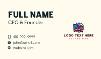 Flag America Patriot Business Card Preview