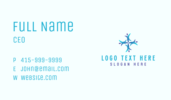 Nonprofit Charity Volunteer Business Card Design Image Preview