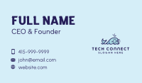 Smart Whale Animal Business Card Design