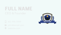 Police Cap Academy Business Card Image Preview