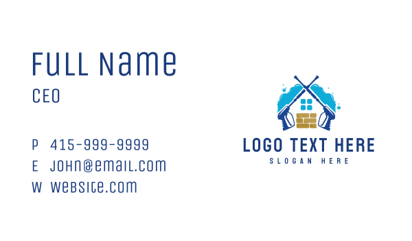 Tile Home Washer Business Card Design Image Preview