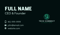 Electronic Networking Technology Business Card Image Preview