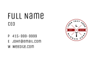 Necktie Employee Recruitment Business Card Image Preview