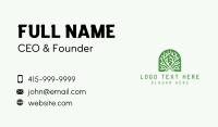 Sustainable Garden Tree Business Card Preview