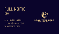 Fortress Security Shield Business Card Image Preview