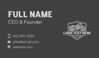 Motorcross Rider Racing Business Card Preview