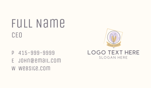 Light Bulb Badge  Business Card Design Image Preview