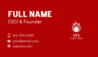 Oriental Fast Food Bowl  Business Card Image Preview