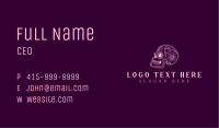 Floral Skull Calavera Business Card Image Preview
