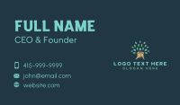 Natural Tree Wellness Business Card Design